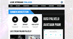 Desktop Screenshot of livestream.fi